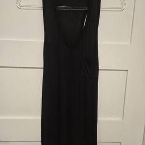 Alexander Wang Black Sleeveless V-Neck Top